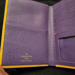 Louis vuitton epi wallet